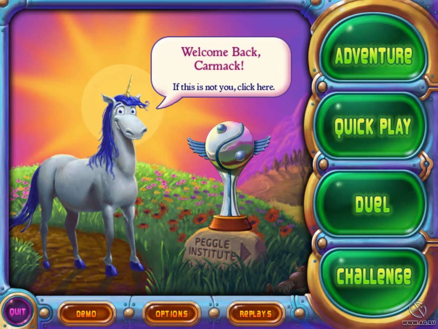 Peggle screenshot 1