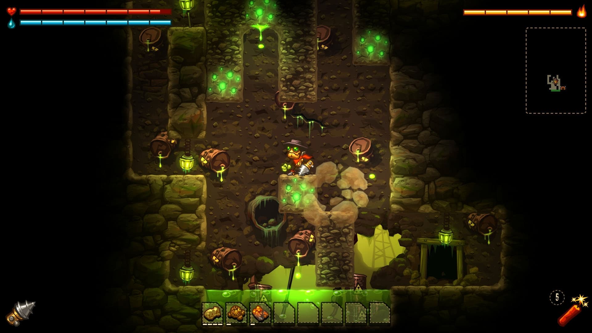 SteamWorld Dig screenshot 1