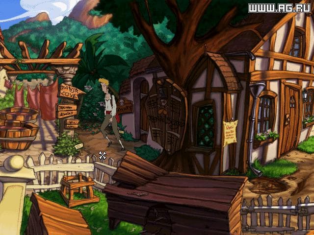 The Curse of Monkey Island screenshot 1