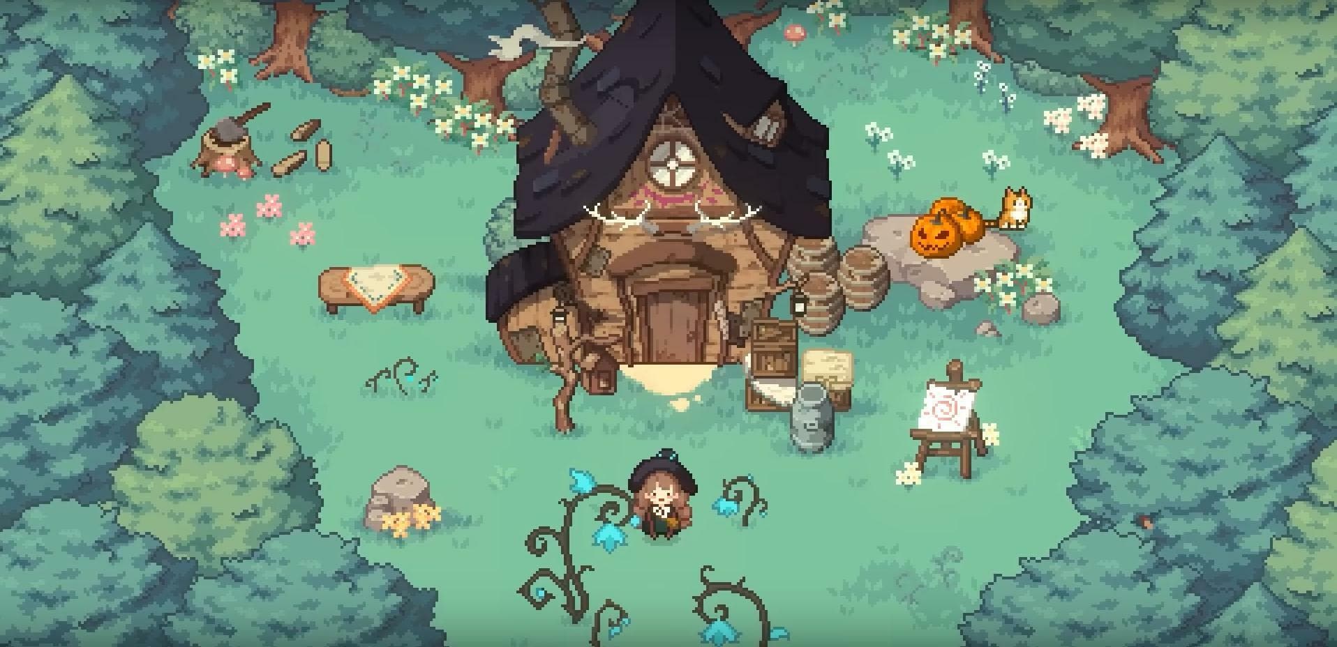 Little Witch in the Woods screenshot 1