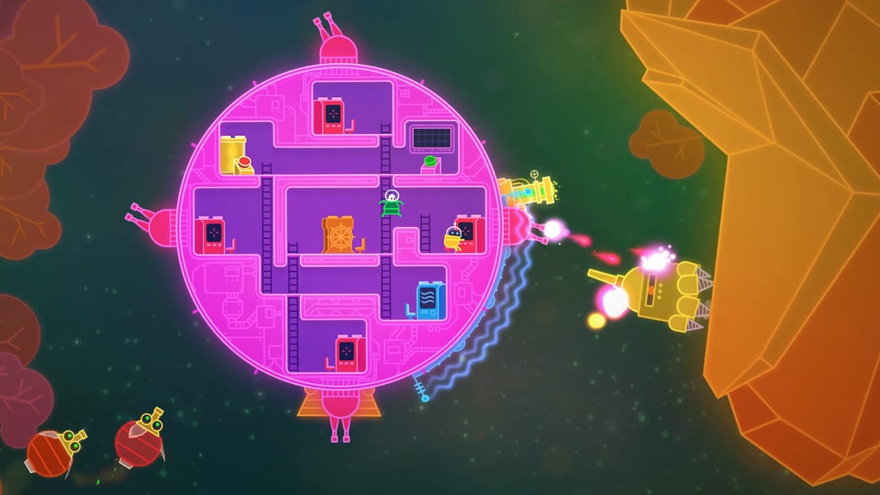 Lovers in a Dangerous Spacetime screenshot 1