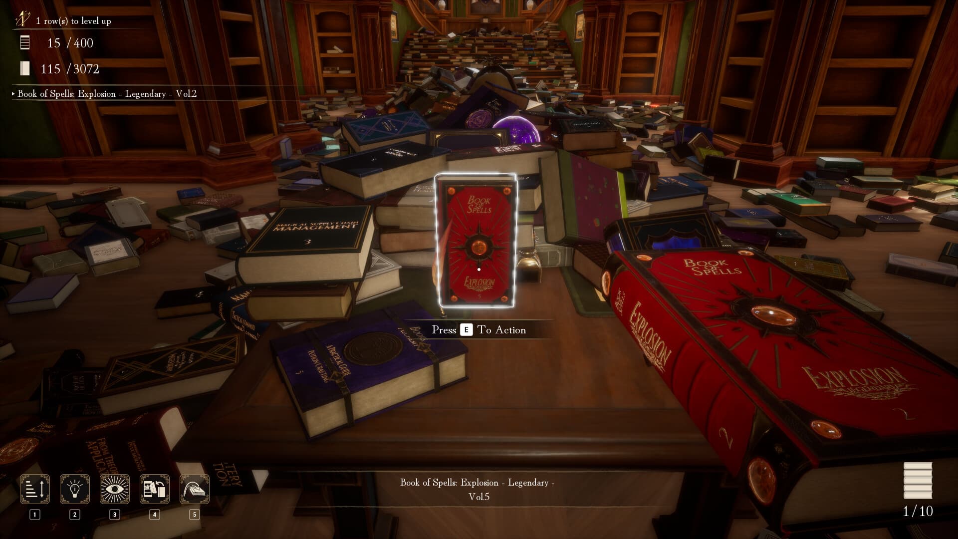 Librarian: Tidy Up the Arcane Library! screenshot 1